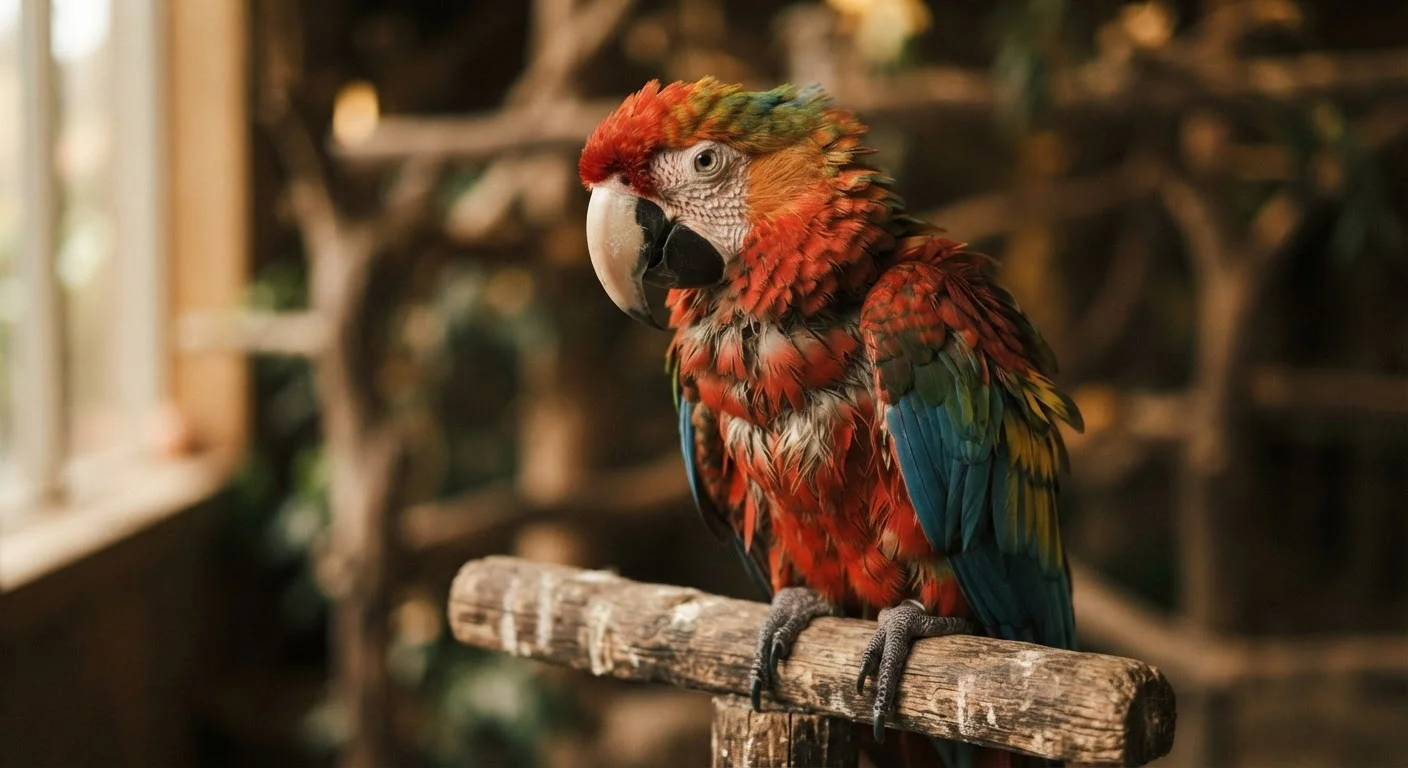 Feather Destructive Behavior in Pet Birds: Causes and Calming Strategies