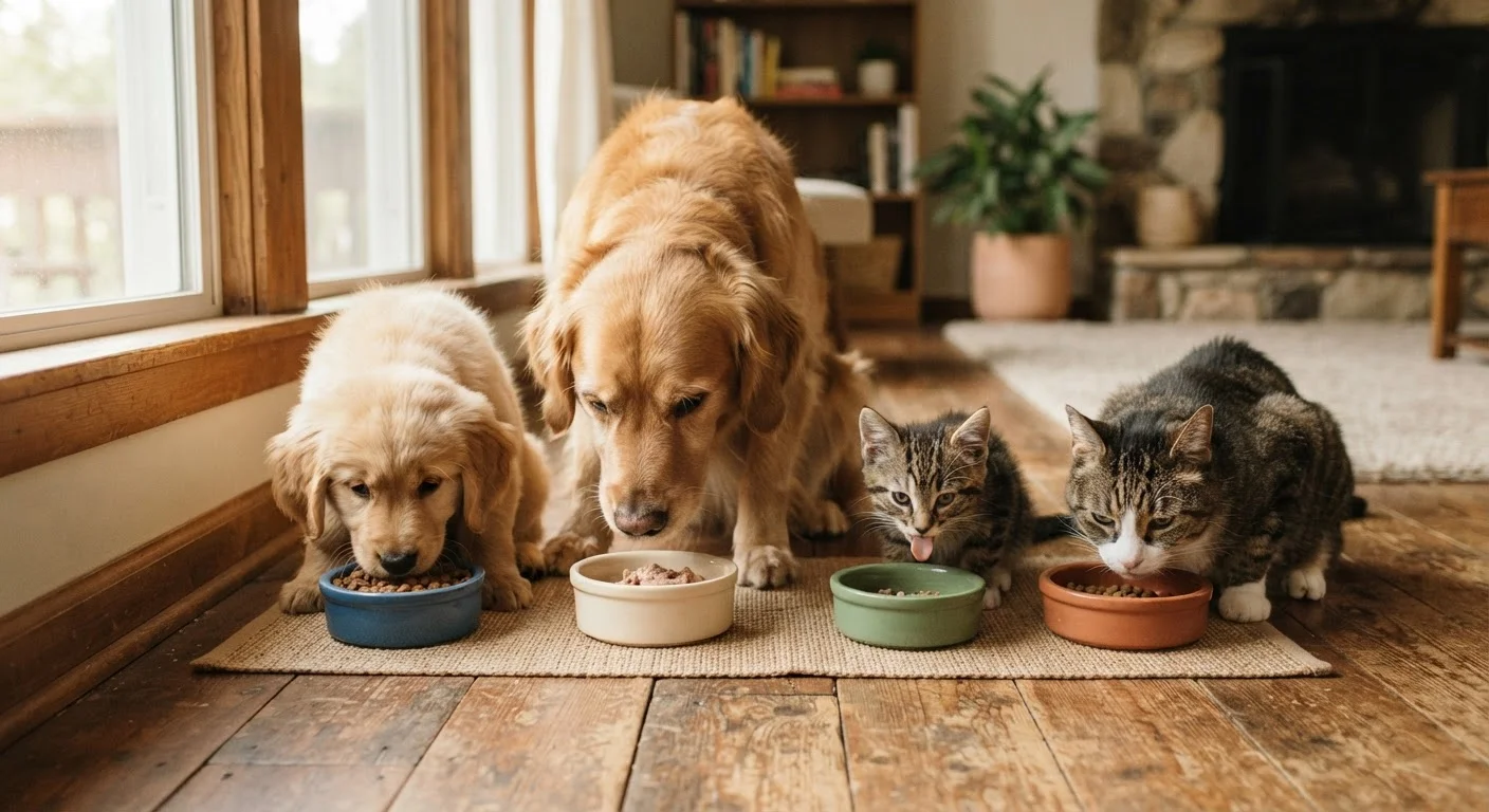 What Pets Actually Need From Their Diet at Every Life Stage